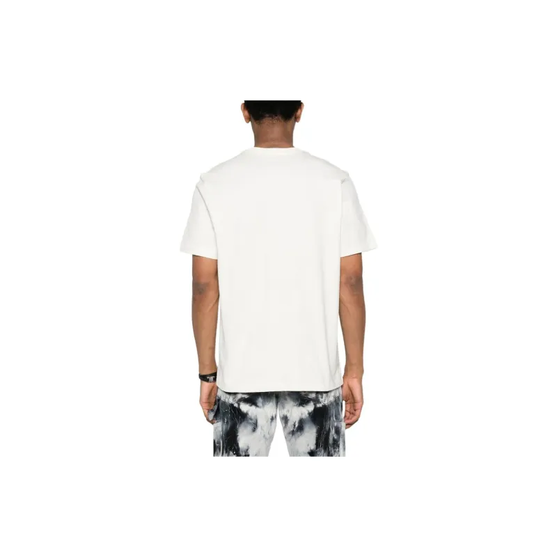 MSGM T Shirts Men Light Beige-2