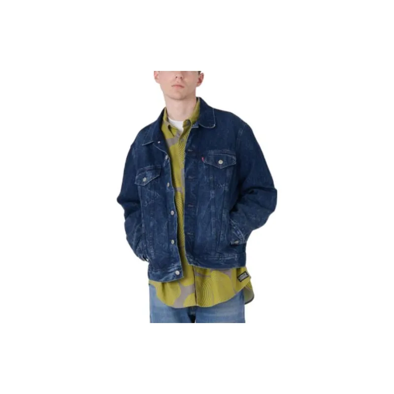 Levis FW22 Denim Jacket Men's Blue-2