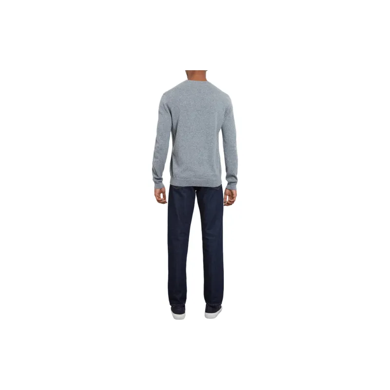 PRINGLE OF SCOTLAND SS24 Cashmere Sweater Men's Gray-2