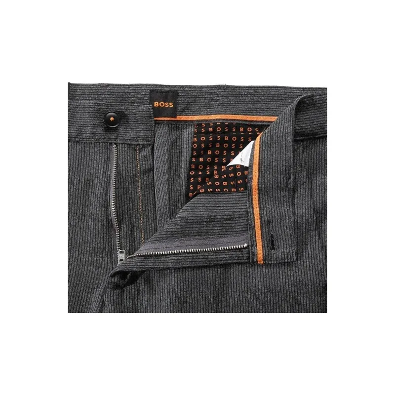 HUGO BOSS SS24 Casual Pants Men's Dark Gray-6