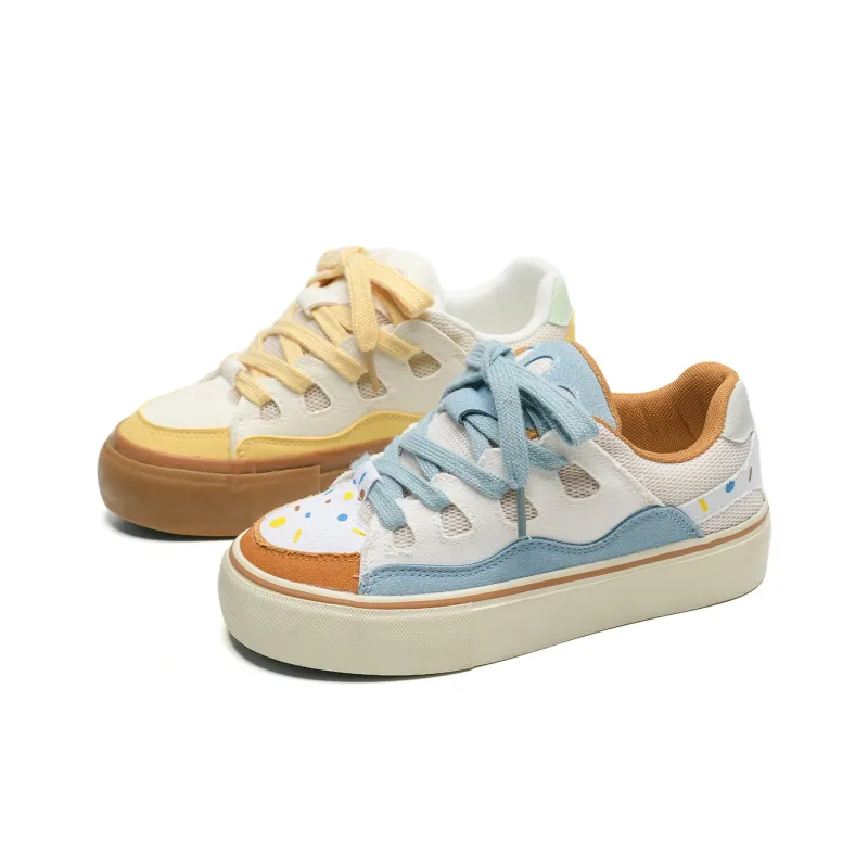 ABCIO Slip Resistant Waterproof Height Increasing Low Top Canvas Shoes-21