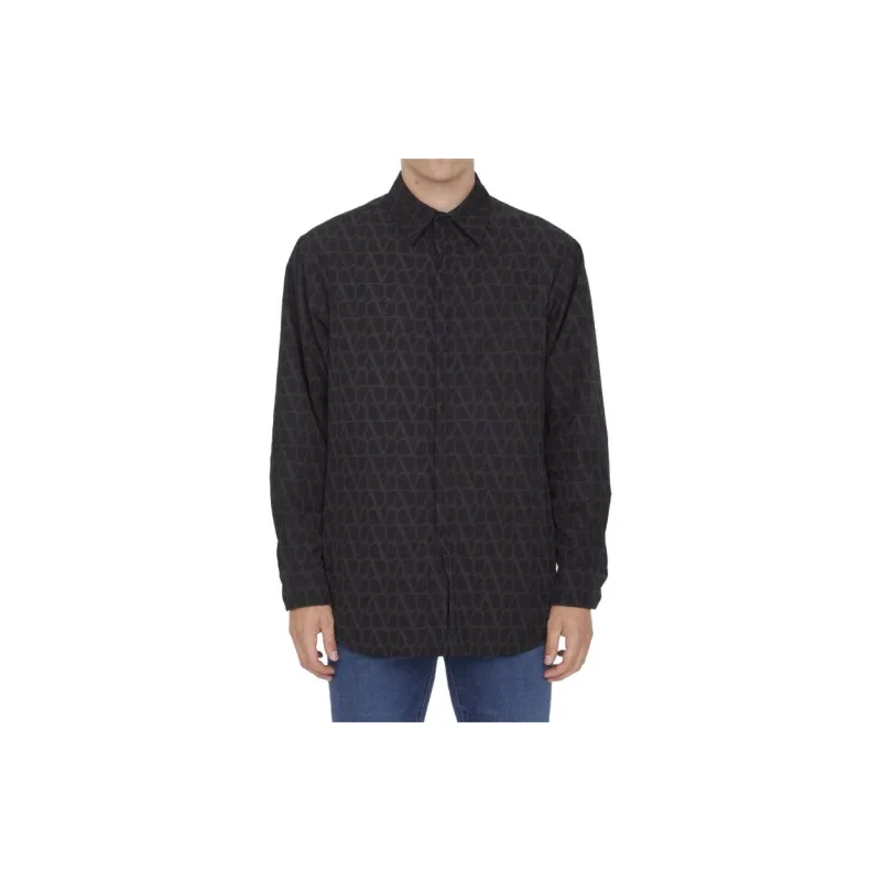 Valentino Toile Iconographe Long Sleeved Shirt Jacket-2