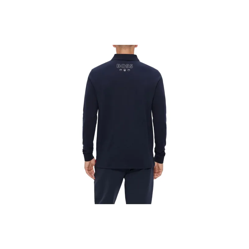 HUGO BOSS Polo Shirt Men's Marine Blue-2
