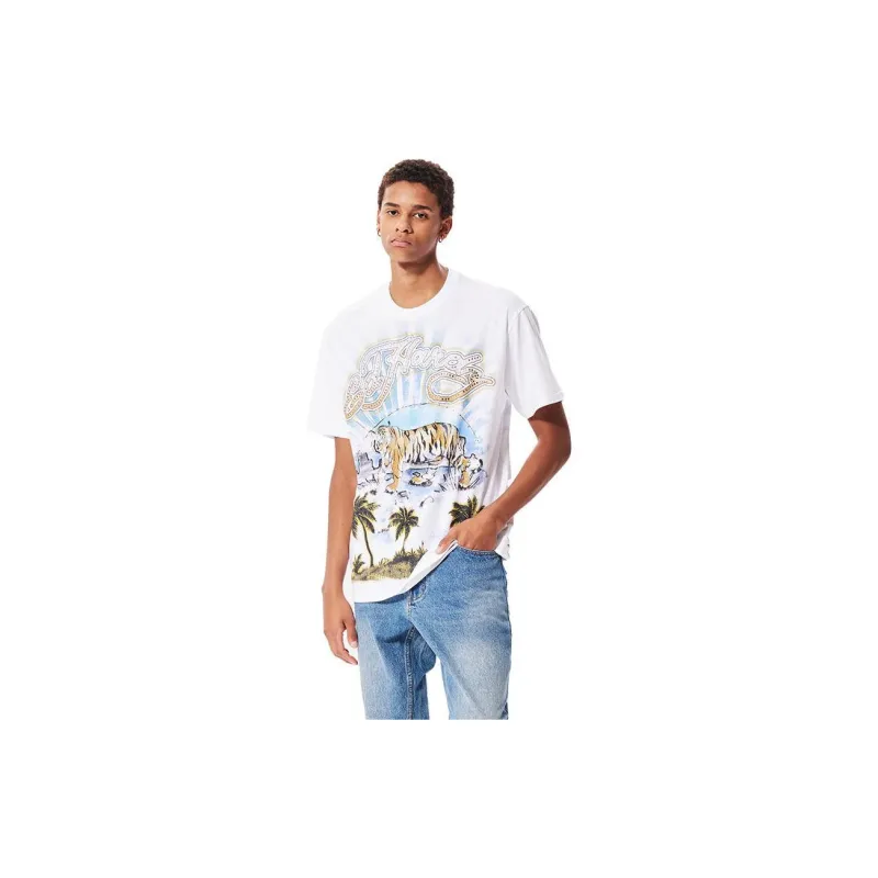 Ed Hardy T Shirts Men White-1