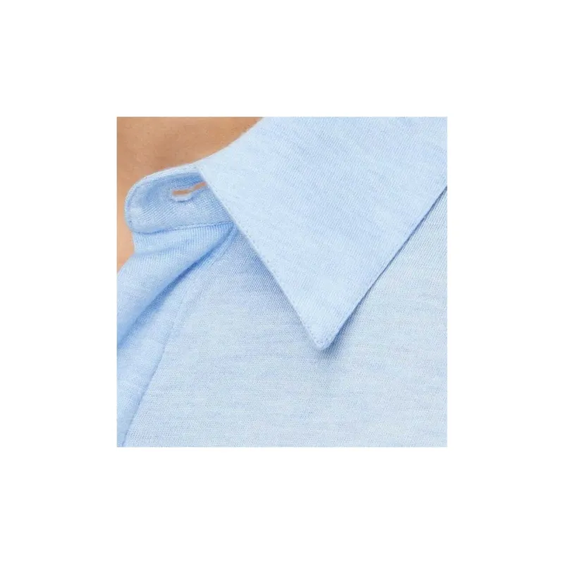 Ferragamo Logo Embroidery Long Sleeved Shirt-5