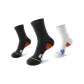 3 Pack (Black+Black+White Red)