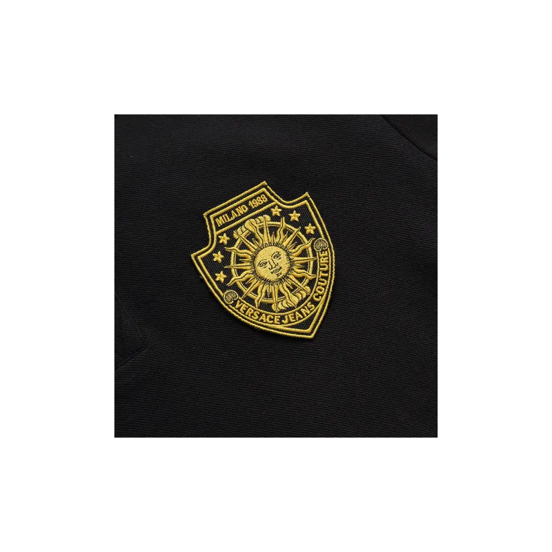 VERSACE JEANS COUTURE Polo Shirts Men Black-6