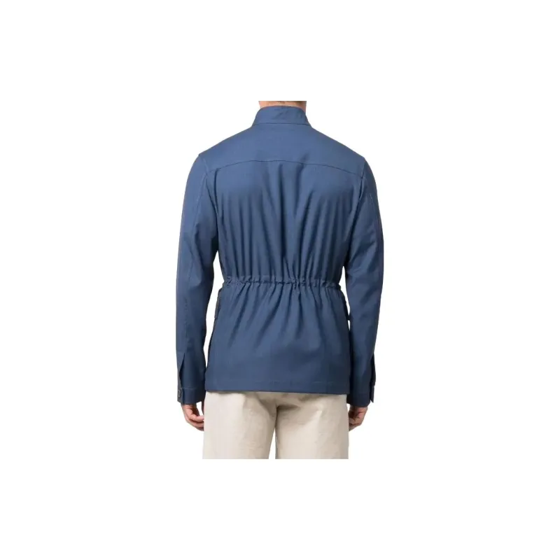 CANALI Jackets Coats Men's Blue-2