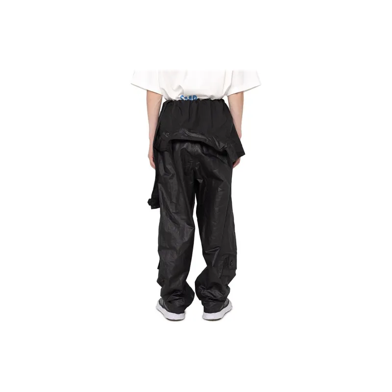 Maison Mihara Yasuhiro Cargo Pants Men Black-3