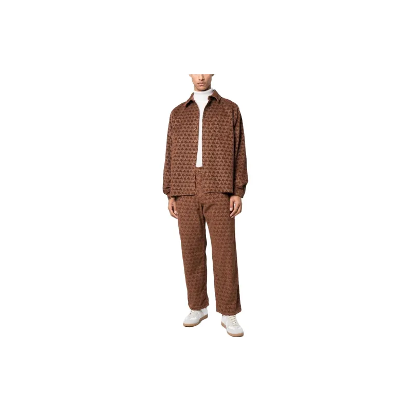 ERL Casual Pants Men Brown-1