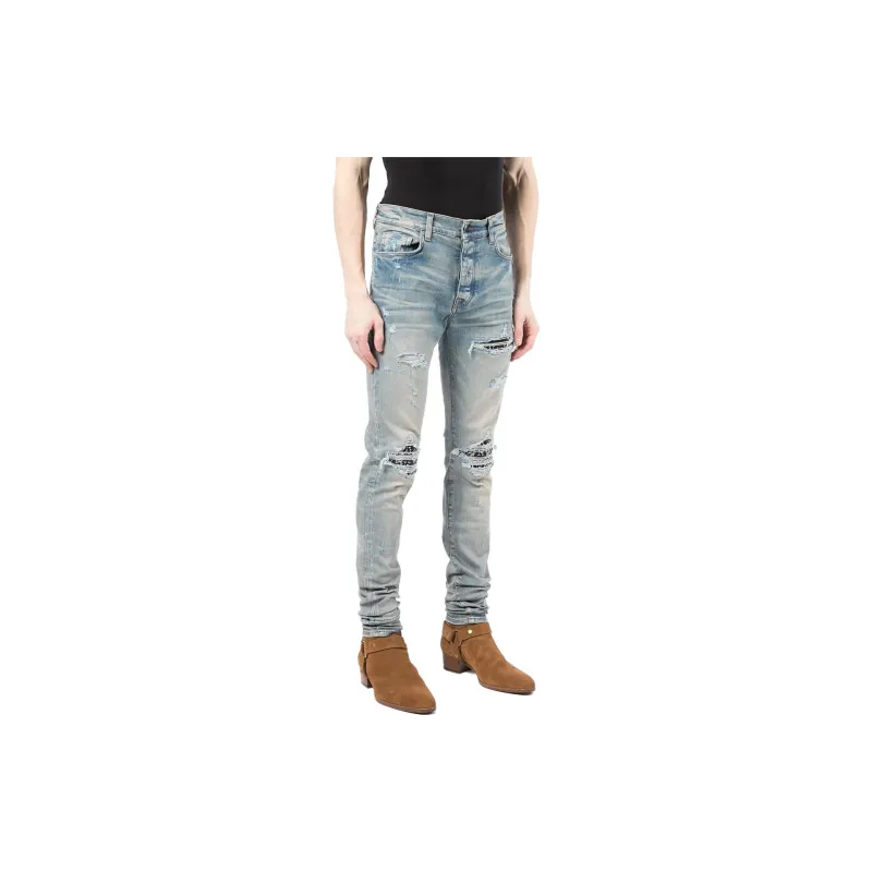 AMIRI MX1 Ripped Skinny Jeans-5