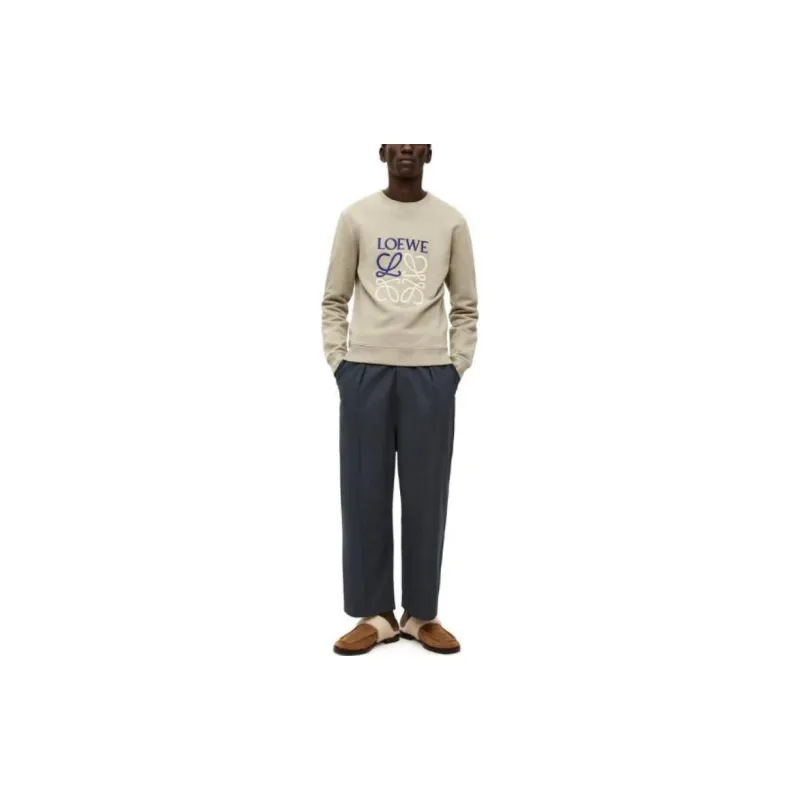 LOEWE Sweatshirt Men's Gray Green-1