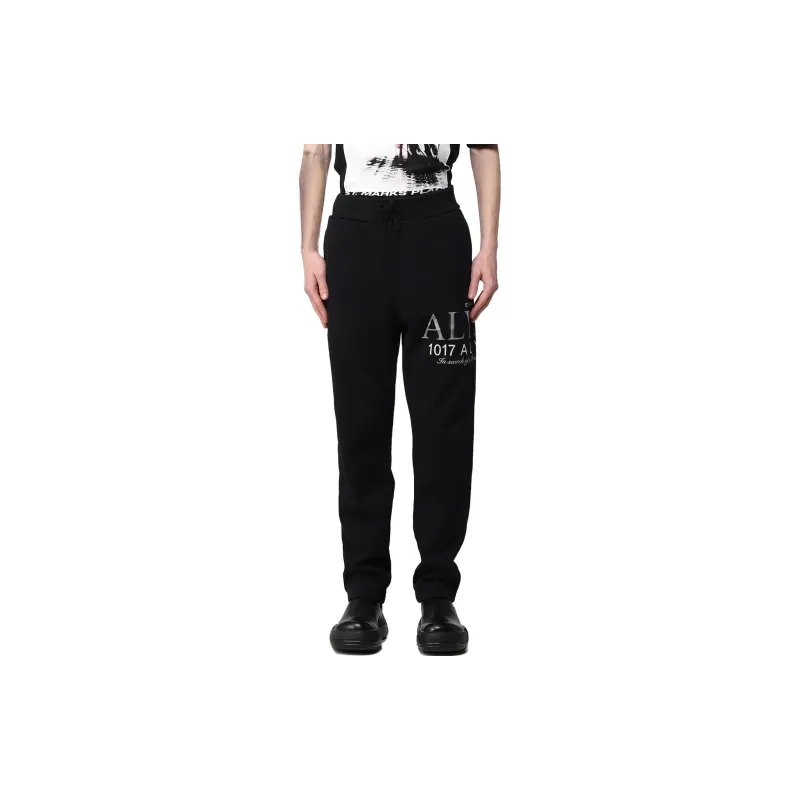 1017 ALYX 9SM Knitted Sweatpants Men Black-1