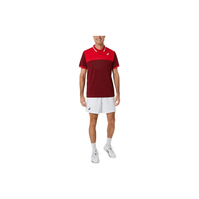 Asics COURT POLO SHIRT Polo Shirt Men's Red-2