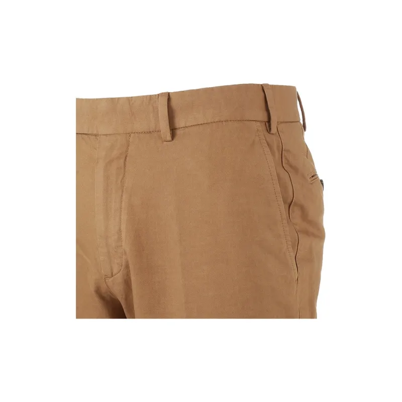 Zegna SS24 Casual Pants Men's Earth Yellow-5