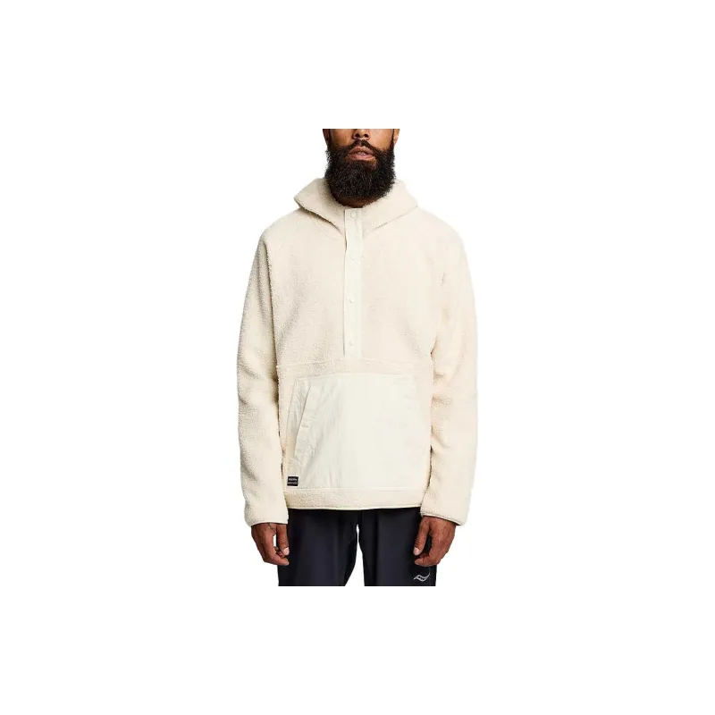 Saucony Recovery Sherpa Sweatshirts Unisex Linen-2