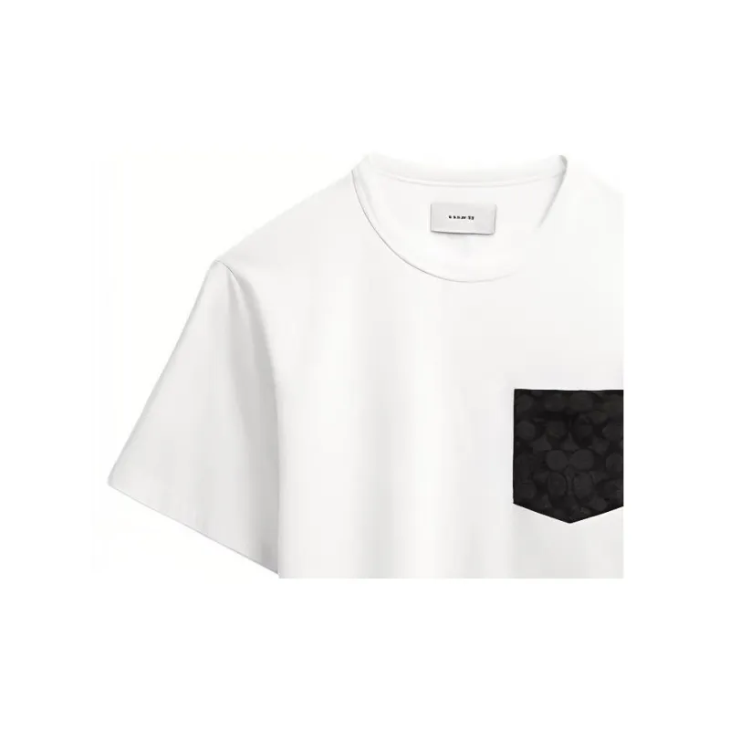 COACH T Shirts Men White-3