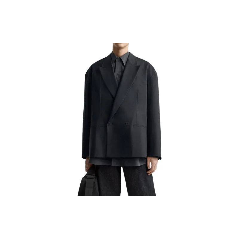 Studio Nicholson X ZARA Studio Nicholson Co brand Business Suits Men Black-3