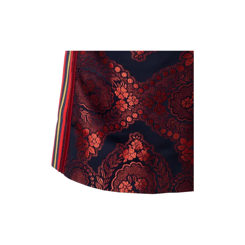 GUCCI Silk Patterned Shorts-5