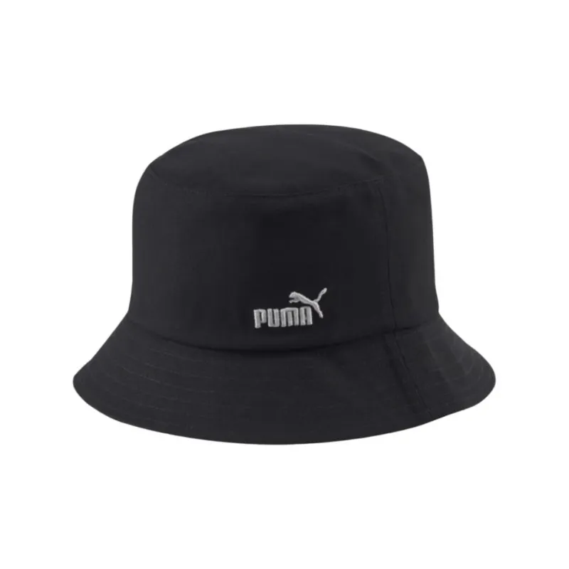 PUMA Cotton Bucket Hats Unisex Black-0