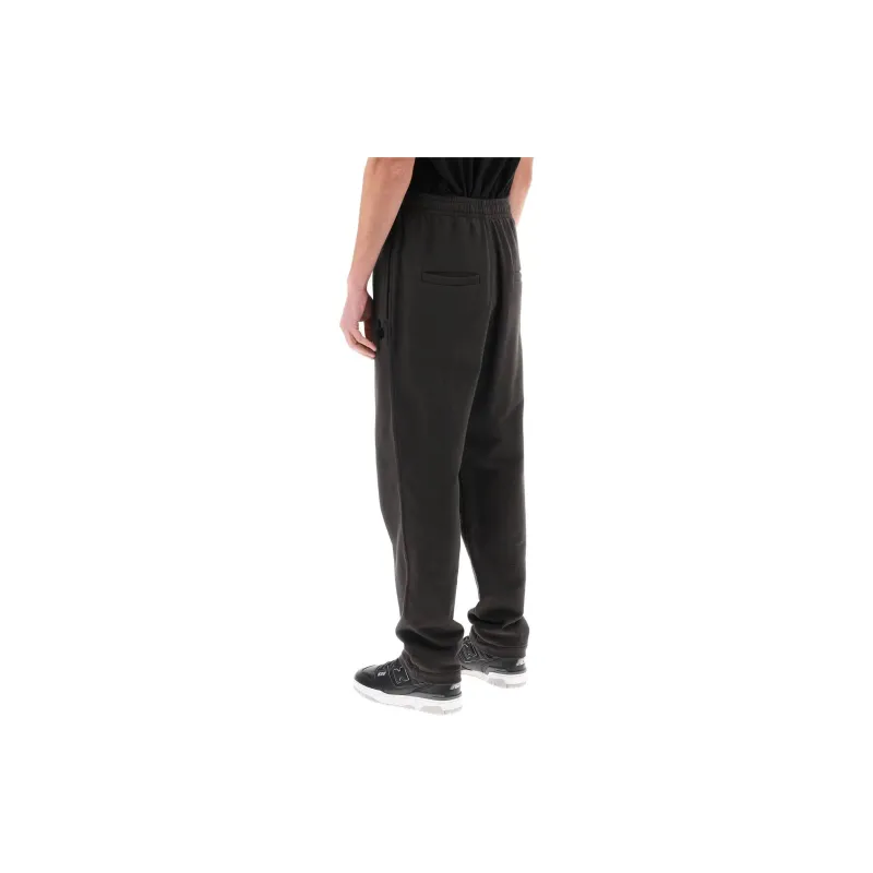 ISABEL MARANT Mailesco Logo Flocked Drawstring Track Pants-2