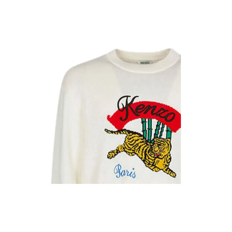 KENZO Sweatshirts Men White-5