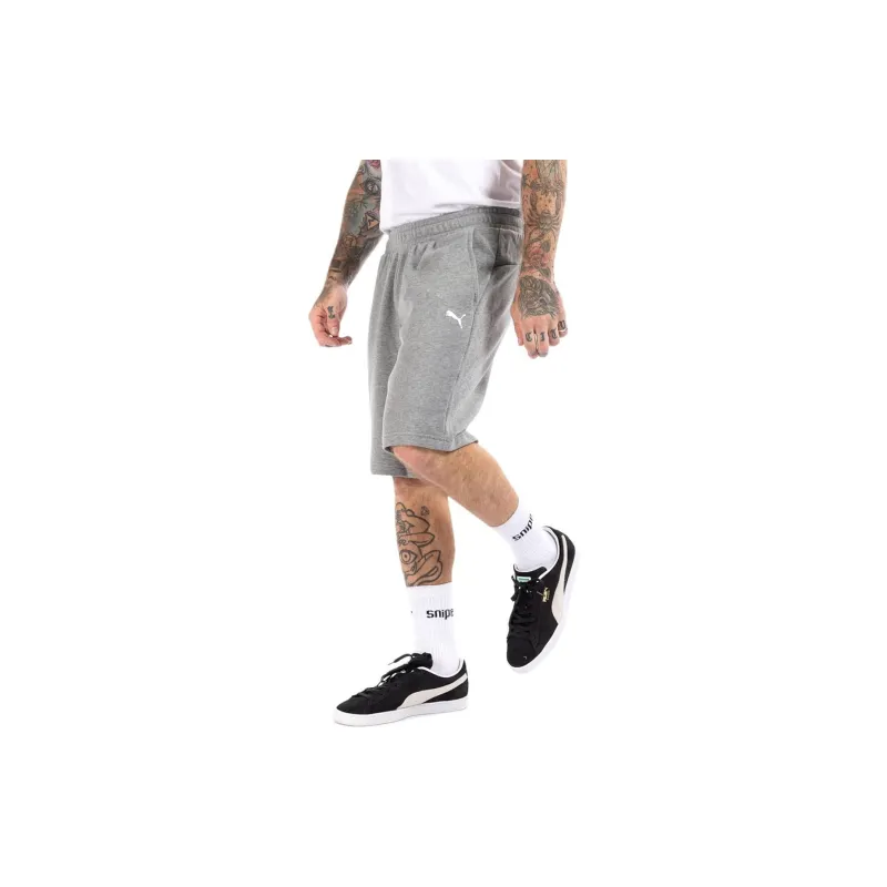 PUMA BMW MMS ESS SWEAT SHORTS FT Casual Shorts Men's Gray-2