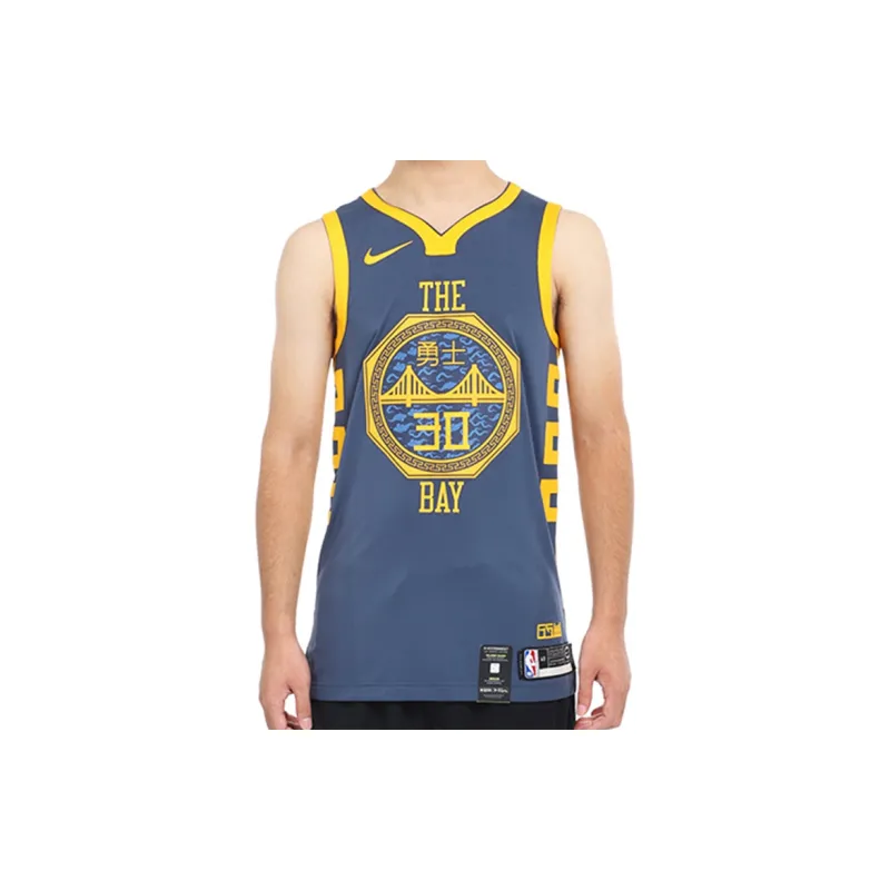 Nike Jersey Basketball Jerseys Men Blue-2