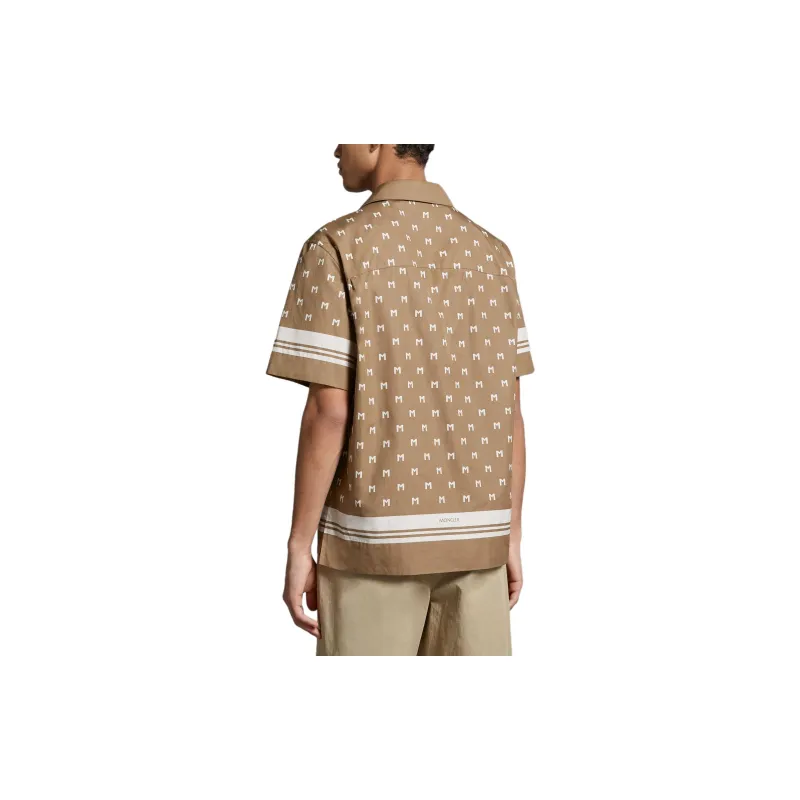 Moncler Monogrammed Short Sleeved Shirt-3