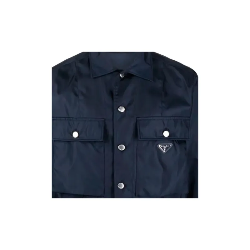 PRADA Jackets Men Marine Blue-7