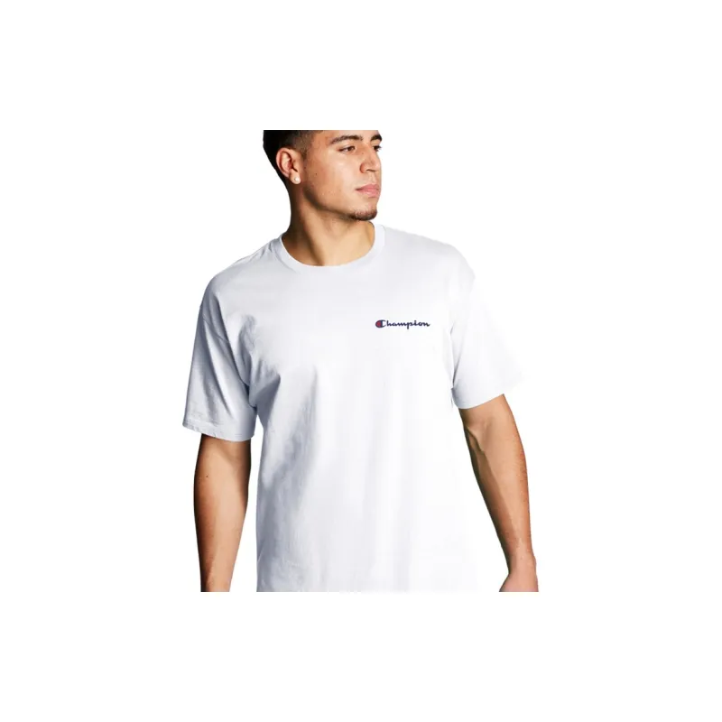 Champion T Shirt US Version Unisex White-3
