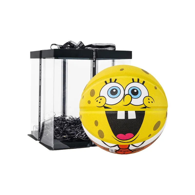 Kuangmi SpongeBob SquarePants Collection PU Basketball Size 7 Ball Training Unisex-16