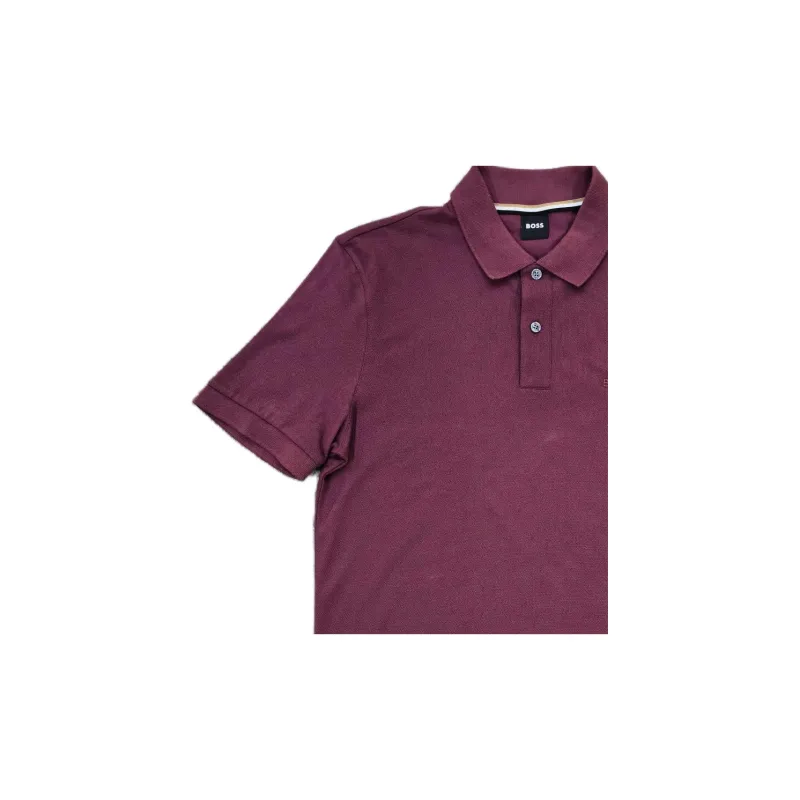 HUGO BOSS SS24 Polo Shirt Men's Purple-1
