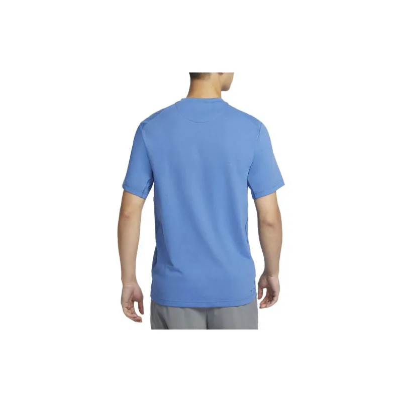 Nike T Shirts Men Stars Blue-3