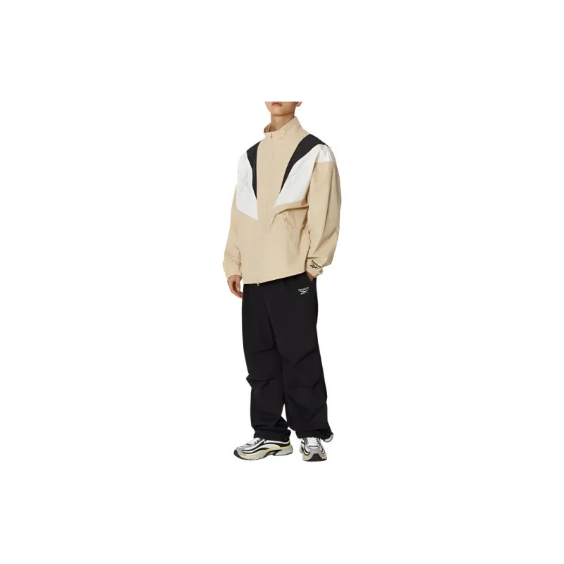 Reebok Twin Vector Trench Coat Unisex Beige-3