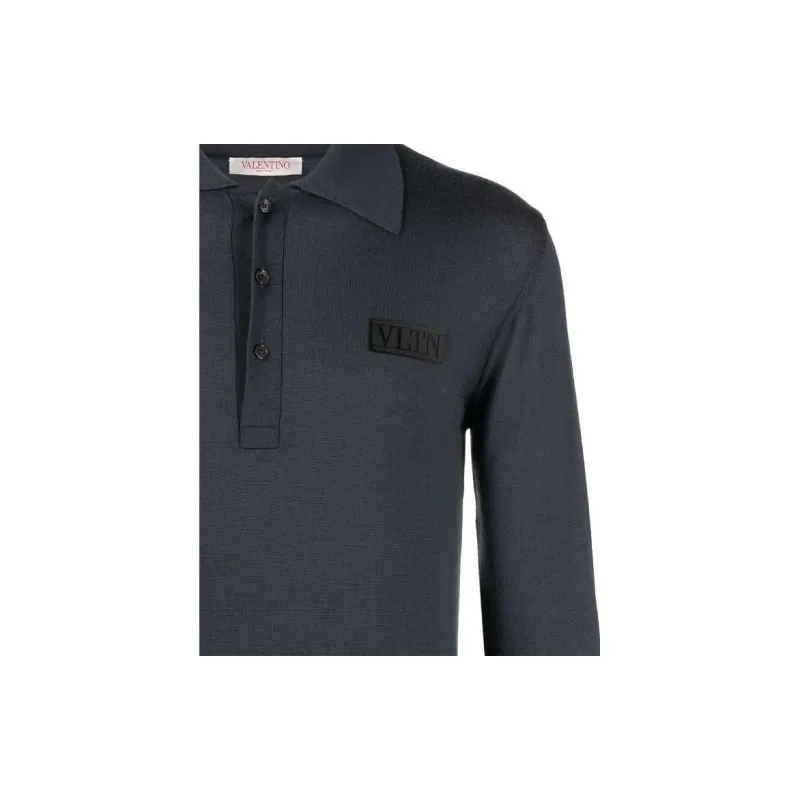 Valentino Polo Shirts Men Black-4