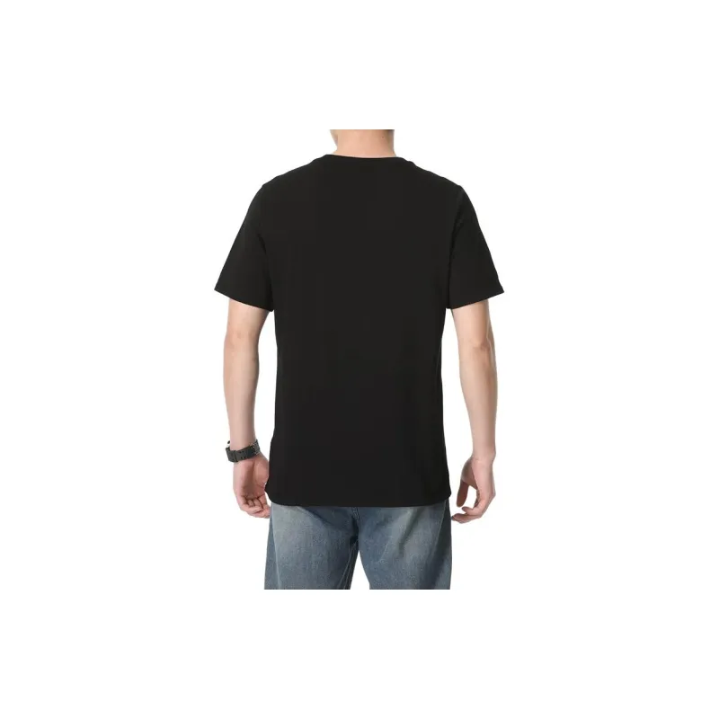PUMA Casual Sportswear Men Set Black Top+Navy Blue Shorts-4