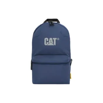 CAT Polyester Backpack Medium Size Unisex Blue
