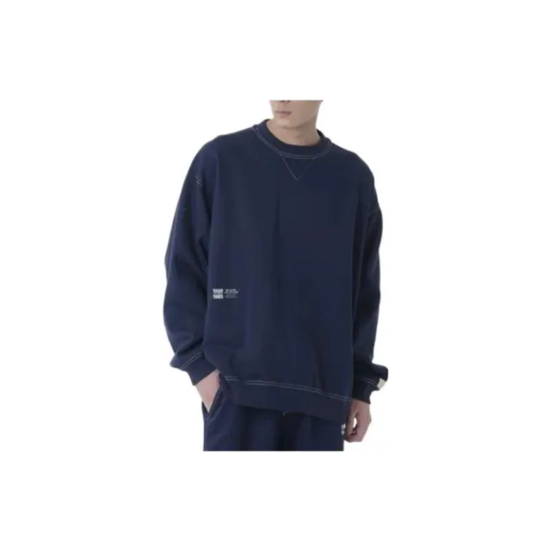 New Balance FW23 Sweatshirt Men's Dark Blue-3