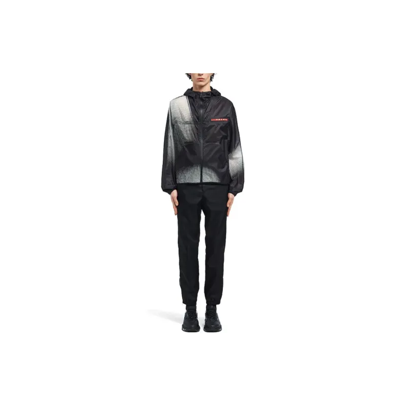 PRADA Jackets Men Black Gray Color-2