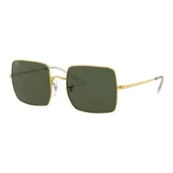 RayBan Subject To Official Website Square Sunglasses Unisex Gold