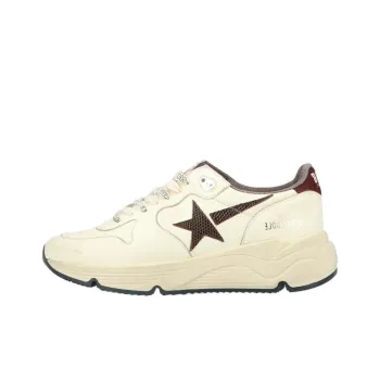 Golden Goose Running Sole Low Top Casual Shoes Women's Beige