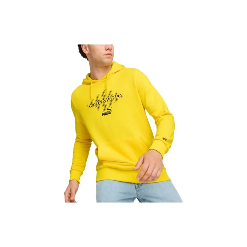 PUMA Sudadera Con Capucha FtblCULTURE Del Borussia Dortmund Para Hombre-3