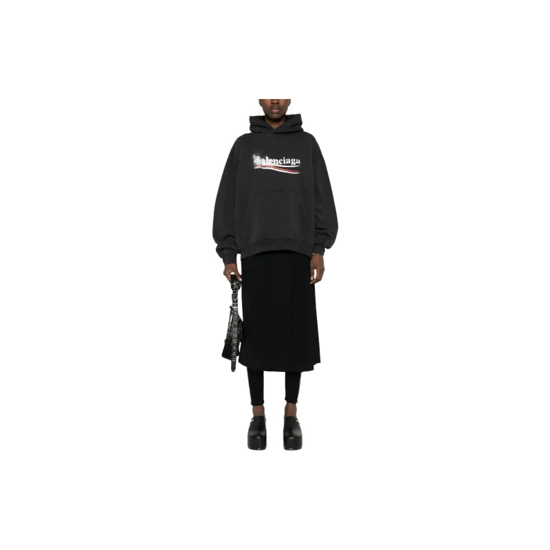 Balenciaga Sweatshirt Regular Fit Men's Black-2