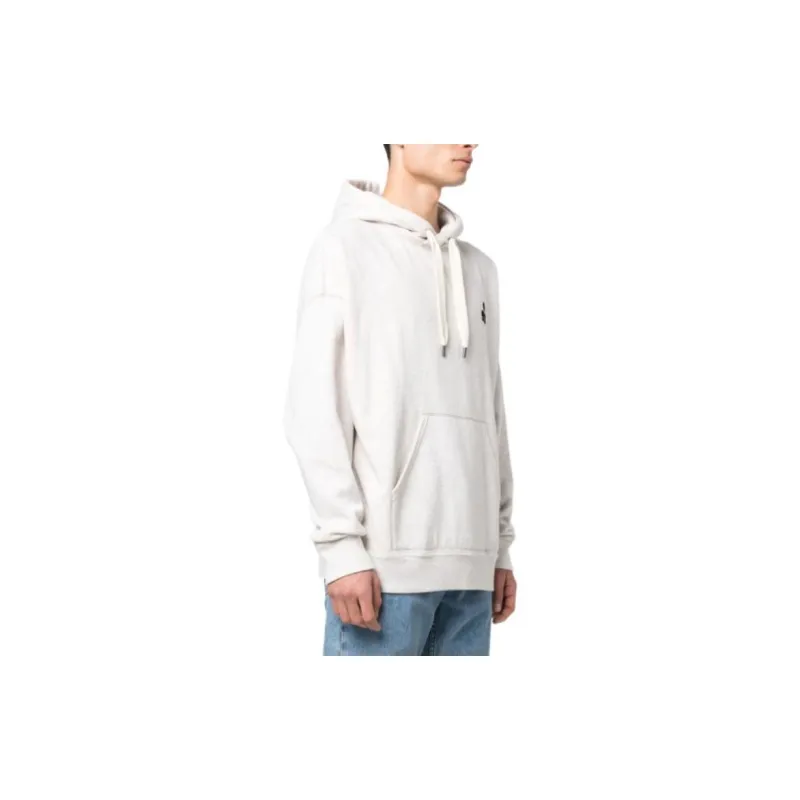 ISABEL MARANT Logo Embroidered Drawstring Hoodie-1
