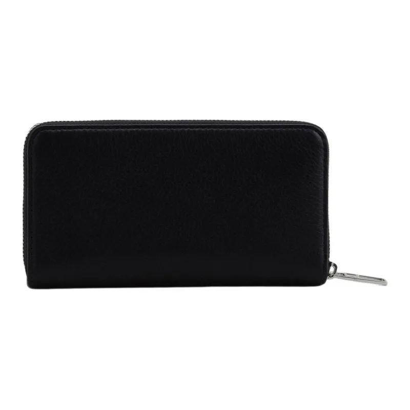 Tommy Hilfiger Cow Leather Wallet Regular Unisex Black-2