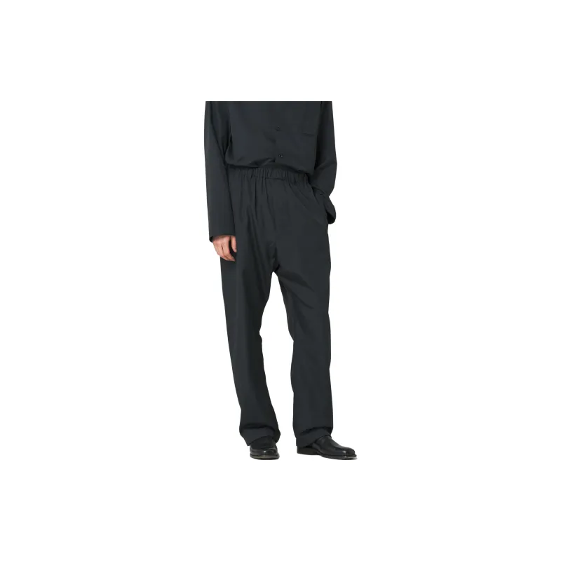 Lemaire FW23 Casual Pants Unisex Gray Black-1