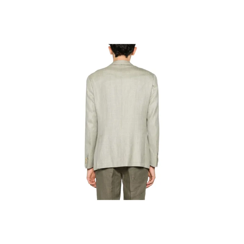 Corneliani Single breasted Twill Blazer-3