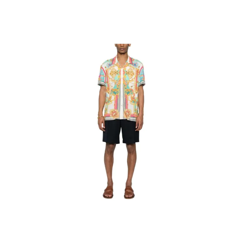 Camilla Shirts Men Blue-1