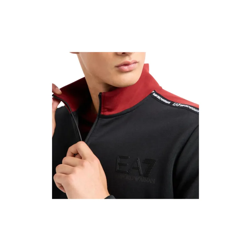 EMPORIO ARMANI Logo Printed Zipped Jacket-4